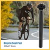 BULLSPANN Seat Post 27.2 Bicycle Saddle Post 300x27.2mm Aluminum Alloy