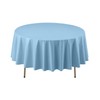 Party Essentials Heavy Duty 84" Round Plastic Table Cover Available