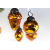 mini mercury glass ornaments - sets of 12 ornaments -
