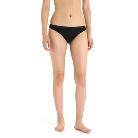 Icebreaker Women’s Merino Siren Thong Underwear - Black - Medium