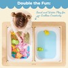 Bateso Sensory Table for Toddlers 1-3 with 2 Chairs &