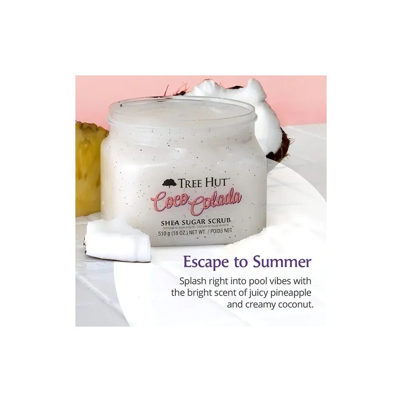 Exfoliante Corporal Tree Hut Coco Colada 510g