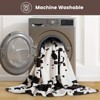Cozy Bliss Cow Print Throw Blanket for Bed - Fuzzy
