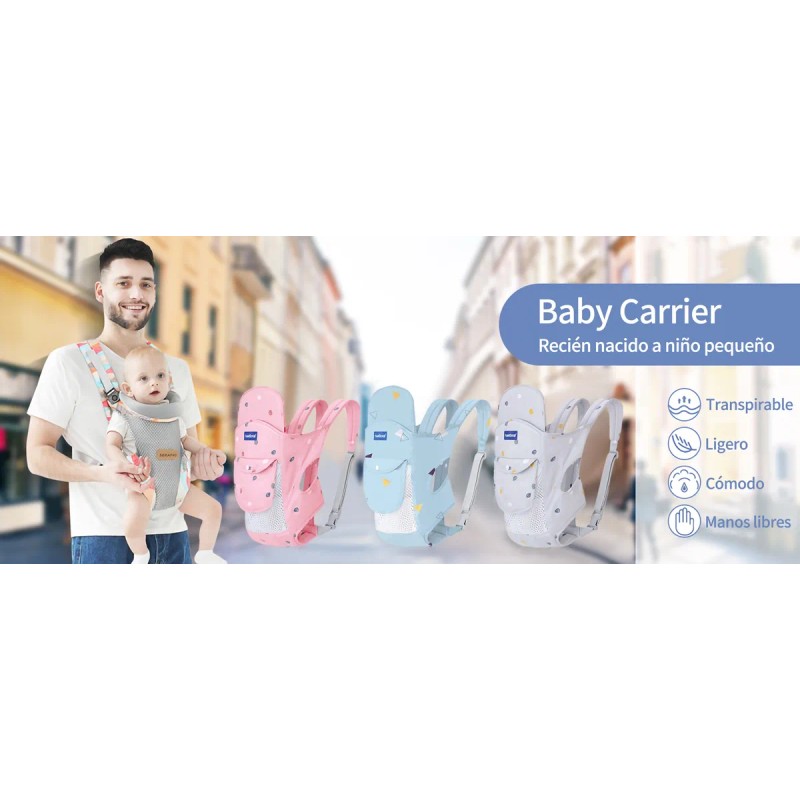 Cangurera Para Bebe Mochila Portabebes Canguros Ergonomica