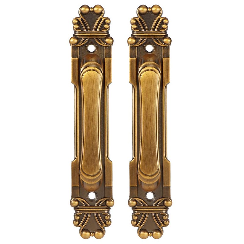 2Pcs/set Door Handle Zinc Alloy european style Antique Door Pull