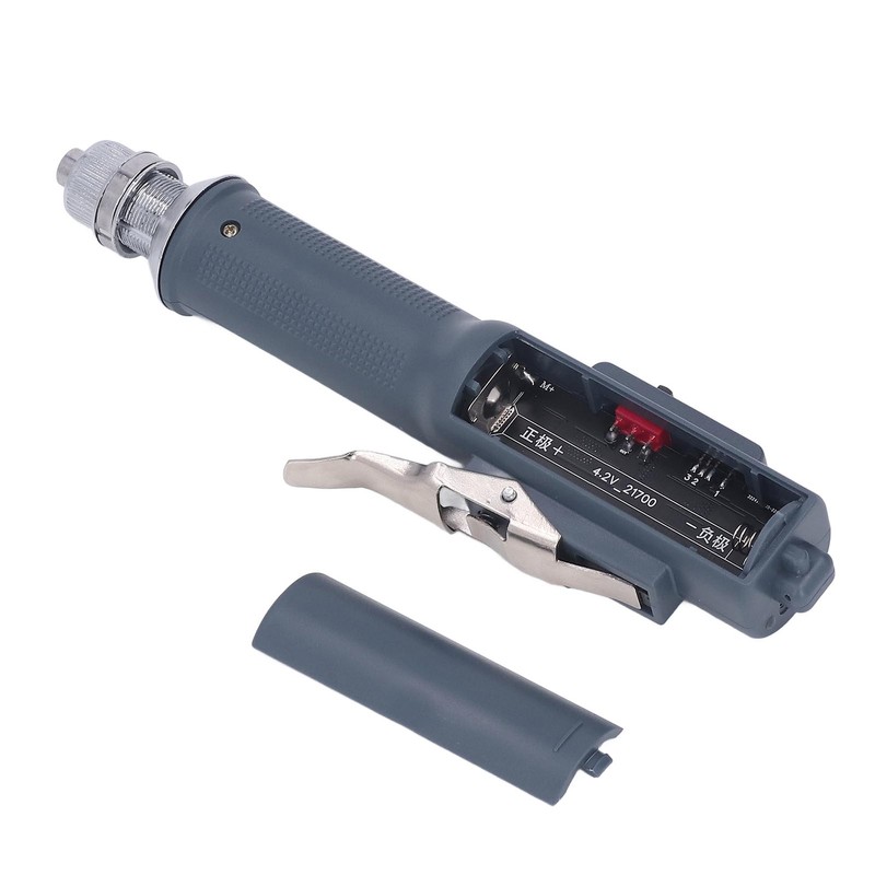Cordless Electric Screwdriver Kit Accurate in Line Industrial Grade Adjustable