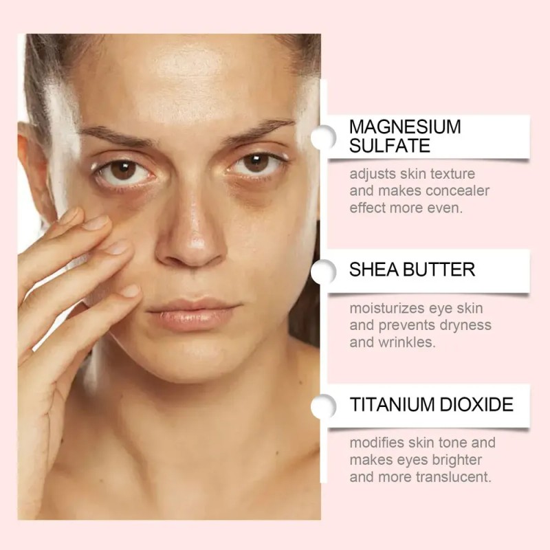 Eye Concealer Can Cover The Dark Defects Which Is Easy