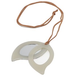 Pearl 072070 Anna Emilia Pendant Magnifier Flower Pattern Purple 1.75x