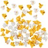 Hiawbon 30 Pcs Artificial Popcorn Miniature Resin Popcorns Handicraft Accessories