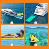 4 pcs 118 Inch Foam Water Pad Mat Bungee Cord,Lily