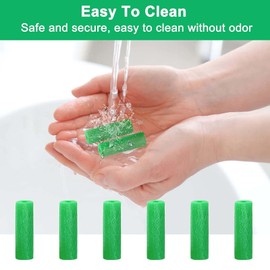 Pack of 10 Aligner Chewies Aligner Tray Seater Chewies Green Aligner Trays Chompers Aligner Chompers