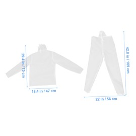 iplusmile 1 Set Breathable Household Cloth Dry Bag Practical Laundry Drying Bags for Shirts Clothing Lightweight Design Space Saving for Quick Drying Home