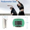 Pedometer for Walking Steps and Miles,Simple Step Counter Clip on