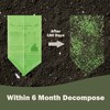 JENCENBIO Compostable Bin Liners, 5 Gallon, 20Liter, Extra Thick 0.78