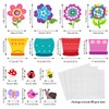 28 Pieces Flower Cutouts Flowers Bulletin Board Flower Pot Paper