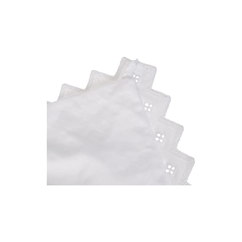 Balmoral Embroidered Housewife Pillowcase Pair Luxury Percale Pillow Cover Bedding,