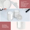 KEYPOWER Bling Rhinestone Cotton Ball Pad Swabs Make Up Pads