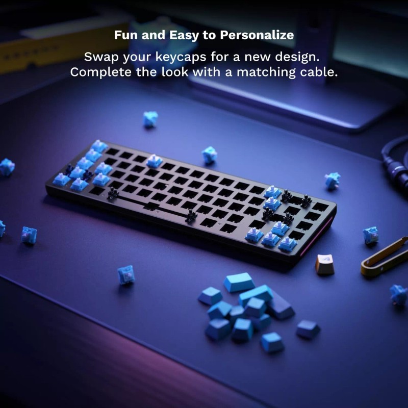 Glorious GMMK2 Compact Mechanical Gaming Keyboard wired- Black, US English