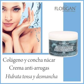 FLORIGAN Crema Colageno y Concha Nacar Antiarrugas Florigan® 350grs.