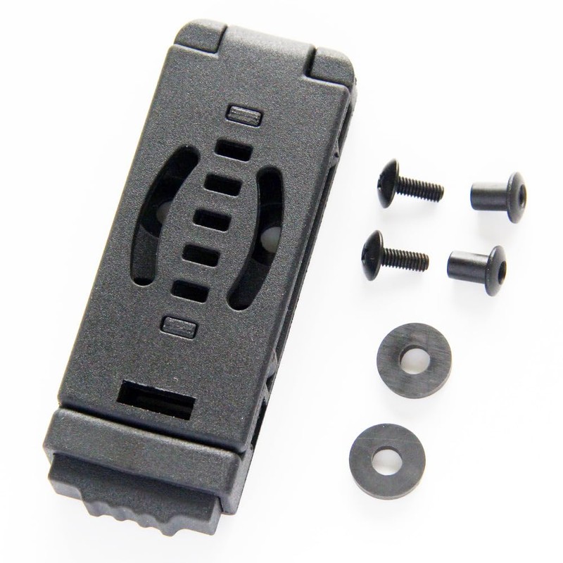 SquEqu 2 Pack Knife Sheath Belt Clips with Chicago Screws