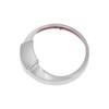 HDBUBALUS Motorcycle 4" Speedometer Trim Ring Bezel Visor Cover for