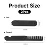 2 Pieces 2-In-1 Folding Comb, Hair Combing Tool, Portable Comb,