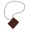 Mikinona Portable Earphone Hanging Neck Pouch with Lanyard Compact Travel