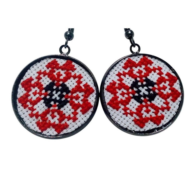 ARETES ARTESANALES (Rojo)