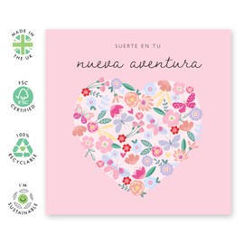 Tarjeta de felicitaciones por tu nuevo trabajo - Buena suerte en tu nueva aventura - Felicitaciones por tu nuevo trabajo, colegas - Regalos de afirmación para mujeres