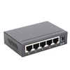 5 Port Ethernet Switch Professional High Speed 10 100Mbps Metal