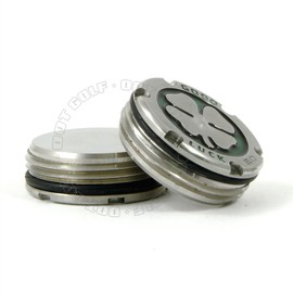 19th Hole Custom Shop Deluxe Tour Style Weights for Scotty Cameron Putters, Lucky Clover, Green (20)