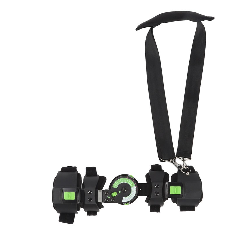 Adjustable Hinged Elbow Brace with Strap Sling Rehabilitation Support Corrective