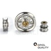OPIOL QUALITY® Cable Pulleys with Brass Bushing 25 mm Stainless