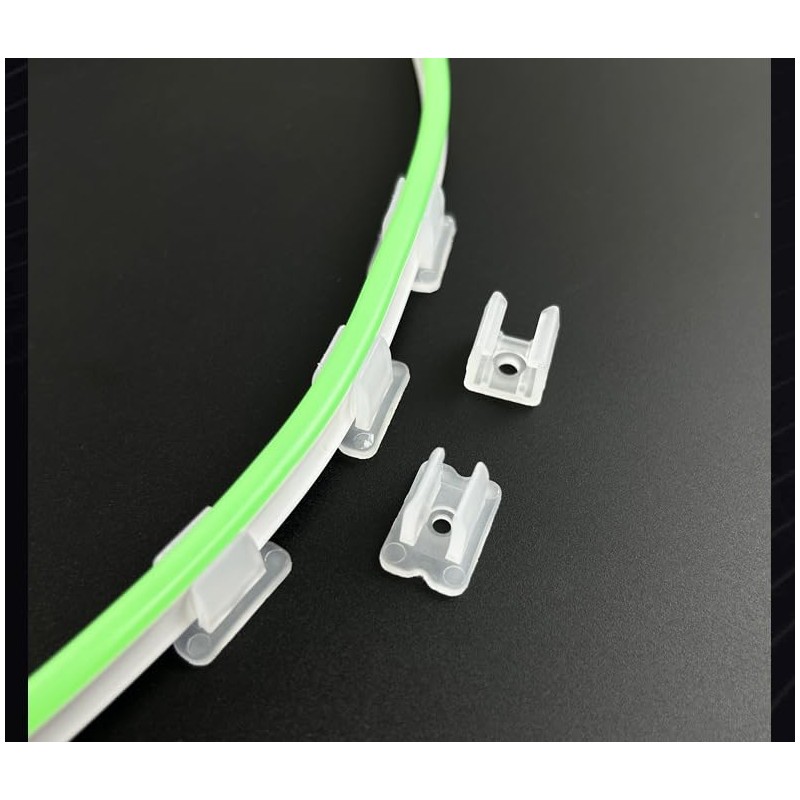 30PCS Waterproof Neon Light Fixing Clamps Brackets LED Strip Mounting