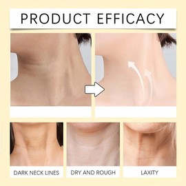 Ah-8 Firming Neck Cream with Roller, Tighten, Lift & Reduce Wrinkles. Features Double Roller Massage to Smooth Fine Lines & Double Chin. Firms Sagging Skin for a Youthful, Sculpted Neck