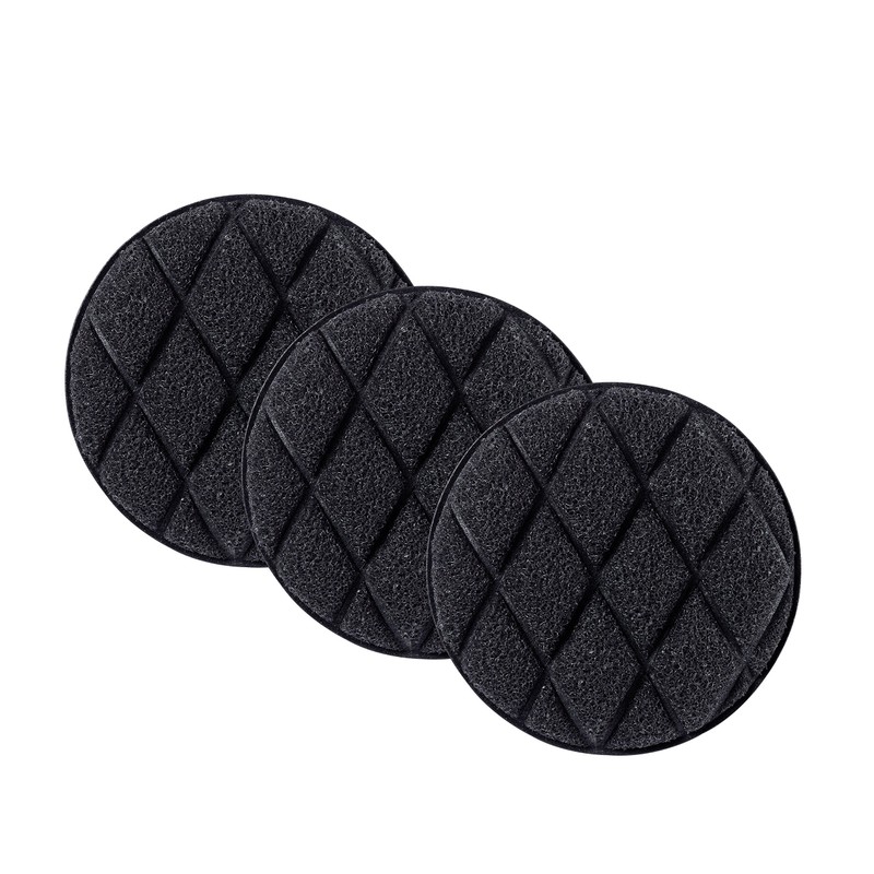 Jetz-Scrubz Scrubber Sponge, J22/3, Round, Set of 3, Made in