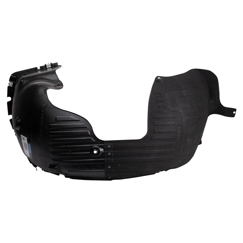 TRQ Front Left Inner Fender Liner Black Drivers Side Compatible