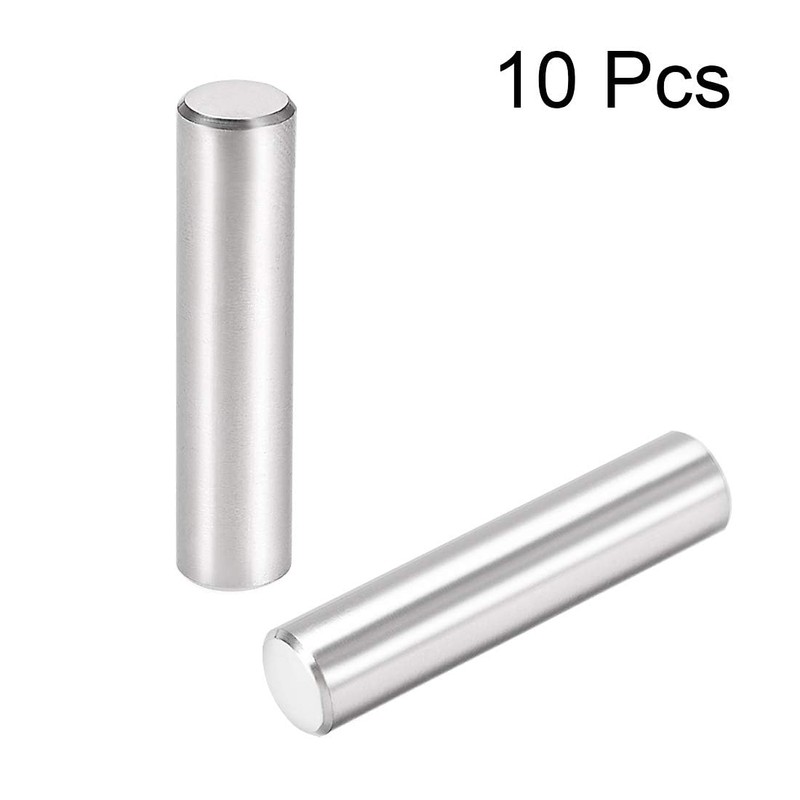 TOP-VIGOR 10Pcs 8mm x 35mm Dowel Pins Shelf Support Pegs,
