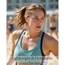 Jeka Volleyball Gifts for Teen Girls, Volleyballs Stud Earring Accessories Jewelry Stuff for Mom and Daughter Women Back to School Gift