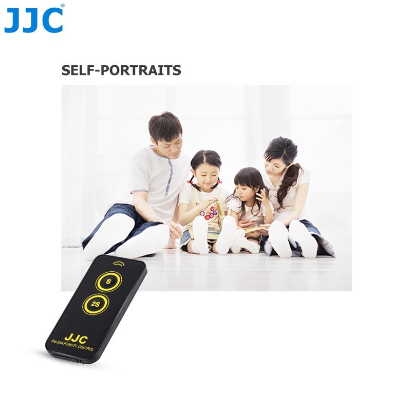 JJC Wireless IR Remote Shutter Release for Canon EOS Camera