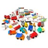 Pencil Eraser for Kids (Vehicle Mix 20)