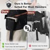 KUNN Leather Tool Vest for Men – Adjustable 37-Pocket Work