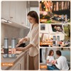 Electric Salt and Pepper Grinder Set Rechargeable, Automatic Salt and