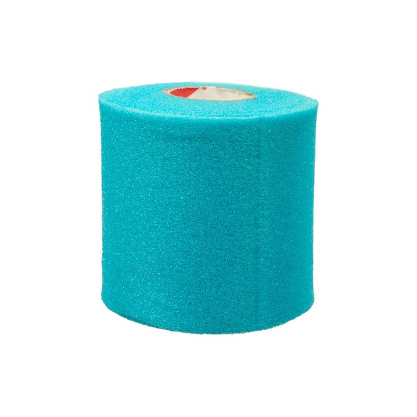 Cramer Tape Underwrap, Sports PreWrap for Athletic Ankle, Wrist, and Injury Taping Jobs, Hair Tie, Headband, Patella Support, Pre-Wrap Athletic Tape Supplies,2.75"X21 Yard Roll of Pre Wrap, Brite Teal