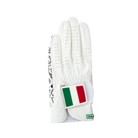 GOLFSKIN Golf Gloves for Men Italian Flag Design (Medium)