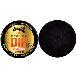 TeaZa Herbal Pouch Cinnamon 1 Can with DC Crafts Nation Skin Can Cover - Black