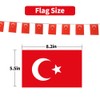 Turkey Flags Turkish Small String Flag Banner Mini National Country