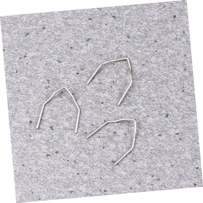 SHINEOFI 500Pcs Right Angle Welding Electrodes for Bumper Repair Brazing