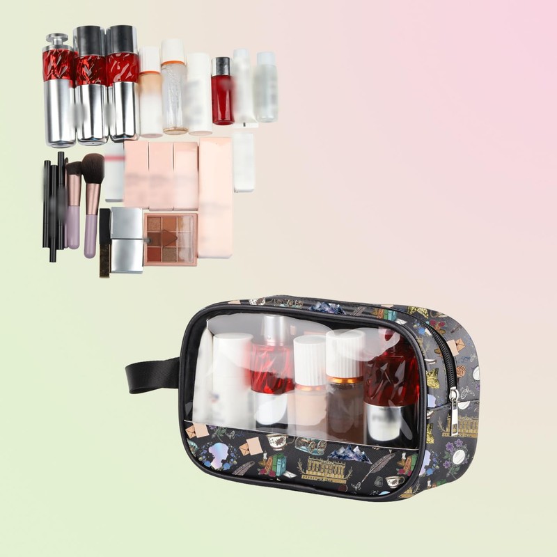 VAMSII Pride Reader Toiletry Cosmetic Bag Prejudice Book Lover Gift