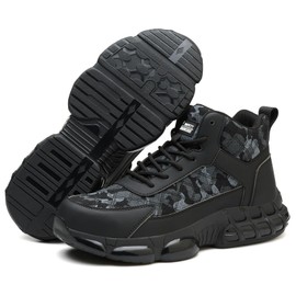 Steel Toe Shoes for Men and Women Composite Toe Work Shoes Safety Sneakers Lightweight Indestructible Construction Puncture Proof Zapatos de seguridad para